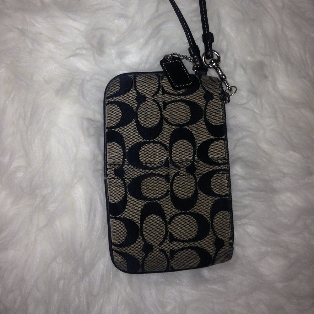 Coach wristlet
